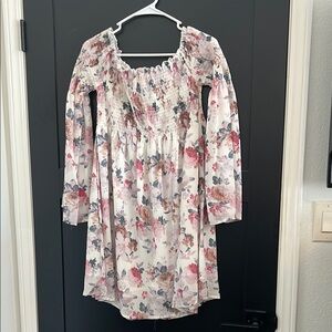 Floral Kids Dress - Multicolor